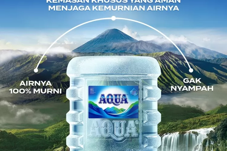 Terbongkar! Inilah 3 gunung pada logo Aqua, salah satunya ada di ...