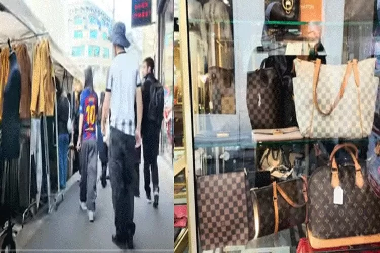  Sering buat pamer dan harganya miliaran, tas Hermes malah dijual di pasar loak (Tangkapan layar Youtube Sepedaan Di Paris)