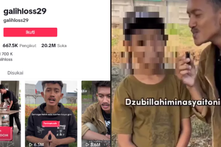 Ini Loh Isi Lengkap Konten Seleb TikTok Galih Loss Yang Kini Ditetapkan ...