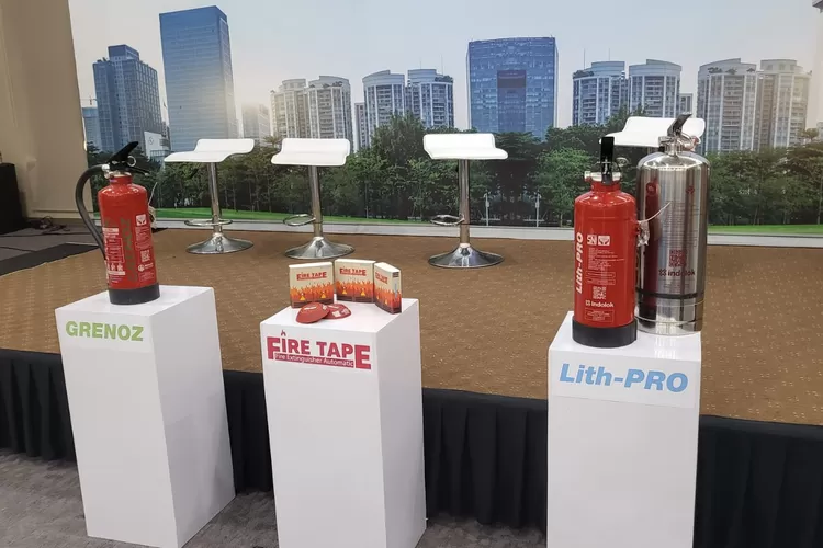 Ilustrasi alat pemadam api ringan (APAR)  (Farhan/Hops)