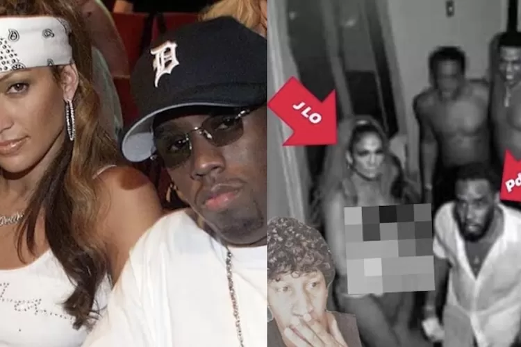 Terlihat berada di ruangan terbatas, diduga foto Jennifer Lopez tanpa busana dengan P Diddy ini bocor di X - Hops ID