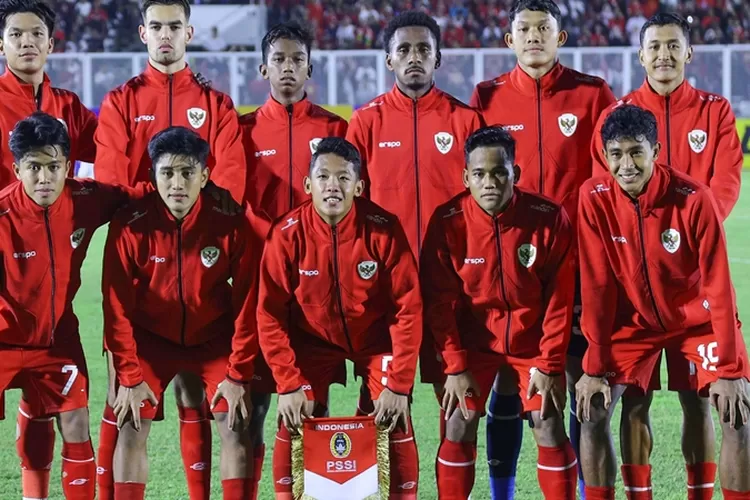 Skuad Timnas Indonesia U23 (Instagram/@timnasindonesia)