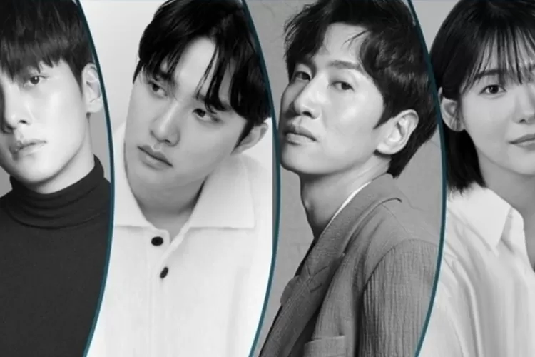 Deretan pemain yang akan tampil di drama Korea The Manipulated tahun 2025. (Disney+)