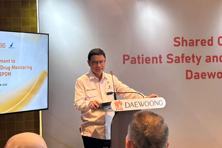 Kepala BPOM Taruna Ikrar. (Gerry Anugrah Putra/Hops.ID)