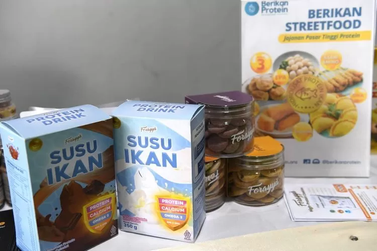 Susu ikan (Foto/KemenUKM)