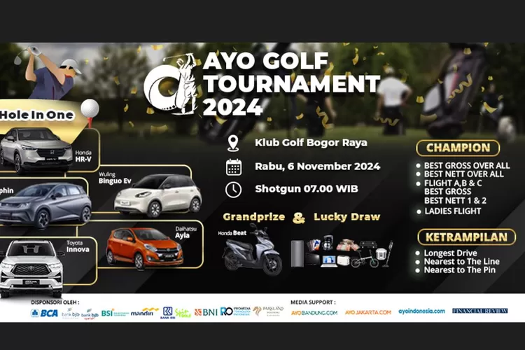 Turnamen Golf HUT ke-9 Ayo Media Network Siap Meriahkan Bogor Raya