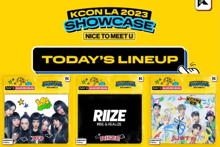 Link Nonton dan Jadwal SHOWCASE KCON LA 2023 Day 3, Line Up Ada XG