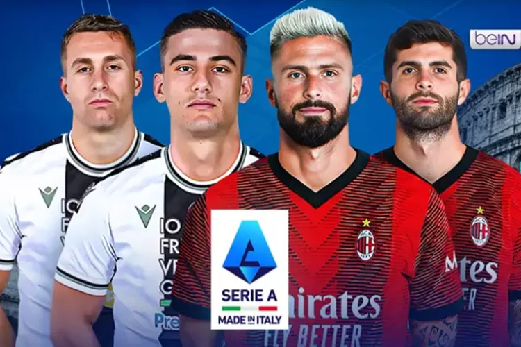 Link Live Streaming Udinese Vs AC Milan Di Liga Italia 2023-2024: KICK ...