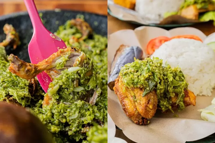 Ini  ayam goreng cabe ijo di Bekasi paling rame, terkenal enak sambalnya juara. (Instagram @ayammashendy)