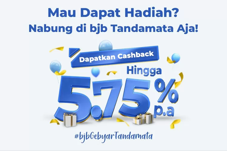 Nabung Dapat Hadiah Cuma Di Bank Bjb, Ada Promo Cashback Dari Program ...