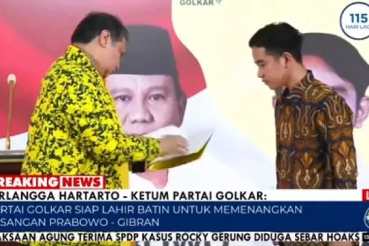 Gibran Cawapres Prabowo Prabowo Subianto Sebut Golkar Punya Sifat Patriotik Dan Negarawan