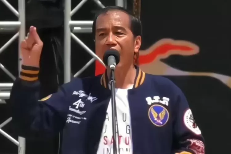 Viral di medsos Jokowi murka, berikut cek faktanya. (Tiktok.com/neopolitics)