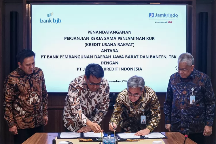 Sinergi Lagi, bank bjb dan Jamkrindo Dukung Pemerintah Tingkatkan Akses Pembiayaan UMKM