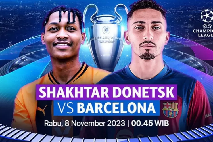 Ilustrasi prediksi skor Shakhtar Donetsk vs Barcelona. (VIdio.com)