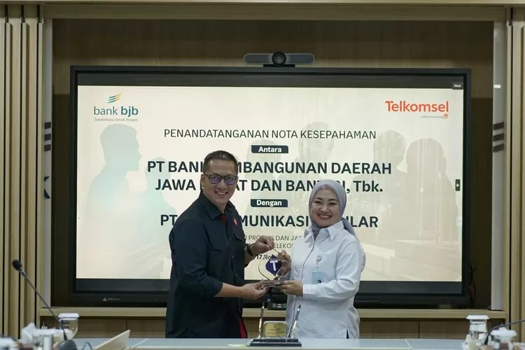 Jalin Sinergi, bank bjb dan Telkomsel Saling Tukar Manfaat di Bidang Perbankan dan Telekomunikasi