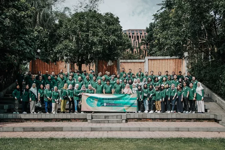 Kegiatan gathering dan rapat kerja Ayo Media Network di Bogor, Jawa Barat.&nbsp;