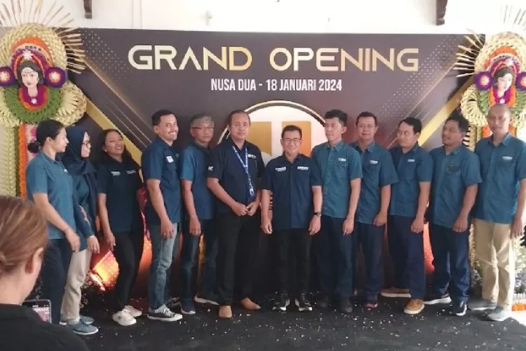 Peresmian dealer Yamaha Deta dari Deta Group di Nusa Dua, Bali.