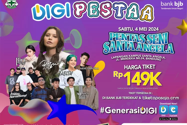 Berkolaborasi dengan bank bjb, DIGI PESTAA Meriahkan Kota Bandung dengan Seni dan Inovasi Digital