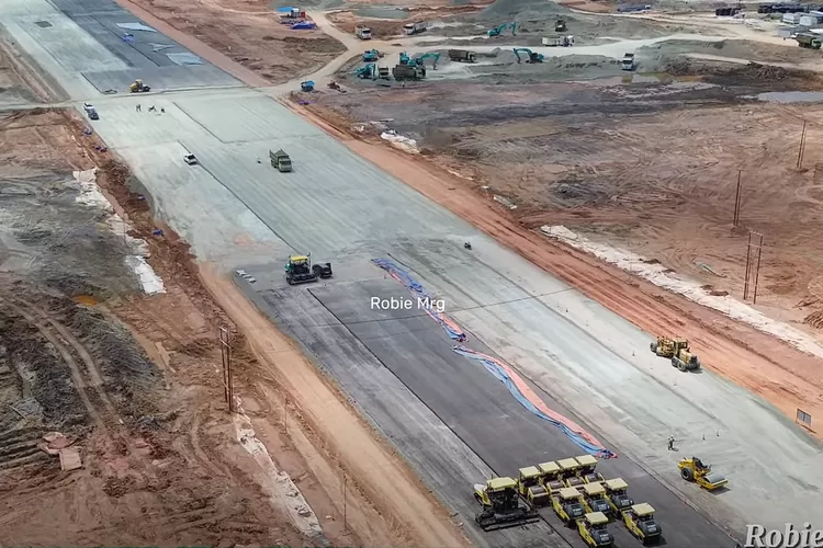 Proyek Bandara VVIP IKN (YouTube Robie Mrg)