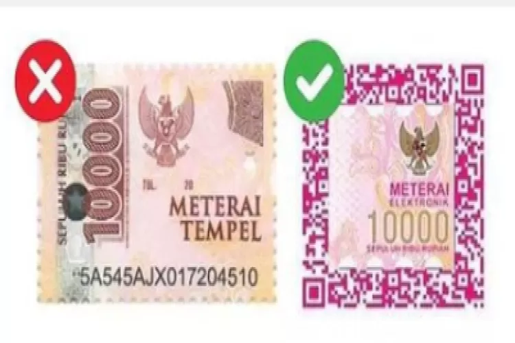 E-meterai untuk CPNS 2024.  (Instagram/@cpns_asn)