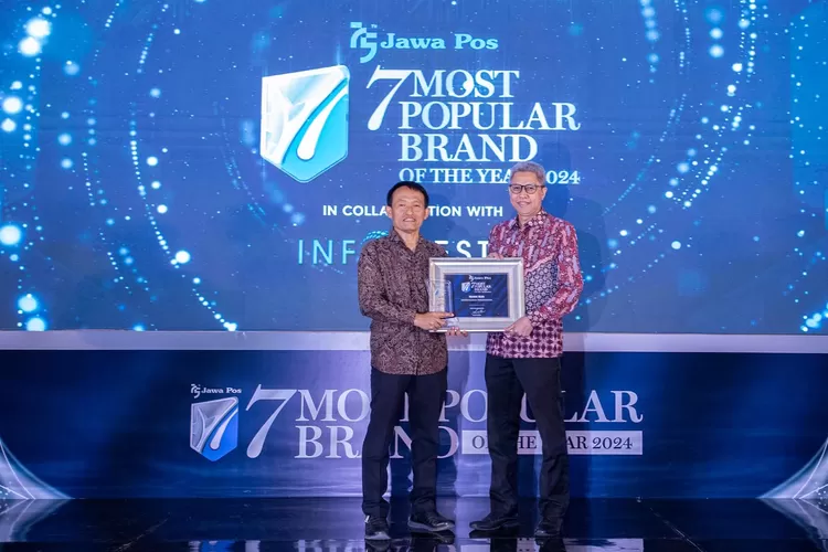 bank bjb Dapatkan Penghargaan Brand Terpopuler 2024 dari Jawa Pos