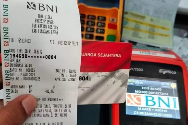 Belum Ada Hilal Pencairan Bansos BPNT September-Oktober di SIKS-NG Tapi Kok Ada Saldo Rp400 Ribu Masuk KKS BNI?