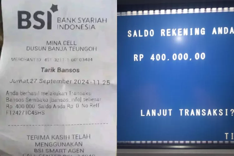 Yes! PKH dan BPNT Cair di 2 Bank Penyalur, Saldo Bansos Rp400 Ribu dan Rp250 Ribu Masuk di Kartu KKS Para KPM