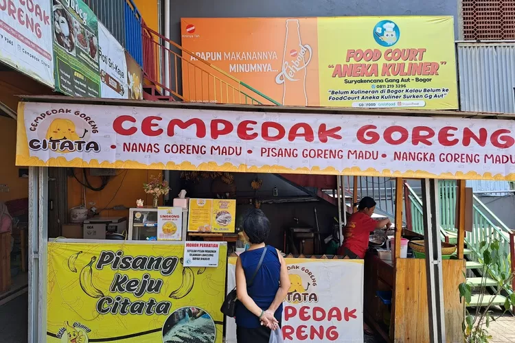 Kuliner Gang Aut Bogor Cempedak Goreng Krispy, Rasanya Manis Pas di Mulut!