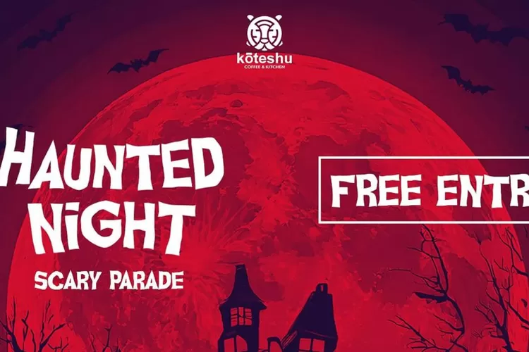 Koteshu Coffe and Kitchen Bogor Gelar Parade Halloween dan Face Panting GRATIS, Berani Datang?