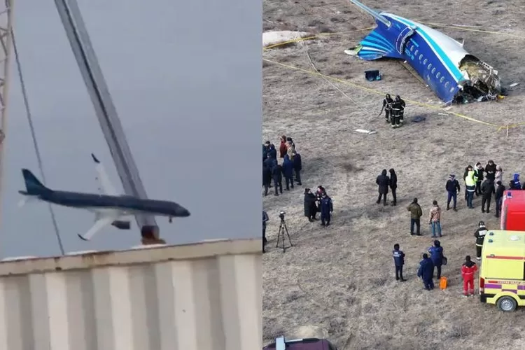 8 Fakta Kecelakaan Pesawat Azerbaijan Airlines yang Jatuh di Kazakhstan (Kolase foto x.com @ManobalaV dan @airwaysmagazine)