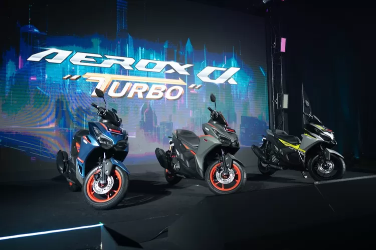 Desain Super Sport dengan DNA R-Series, AEROX ALPHA Siap Gebrak Pasar