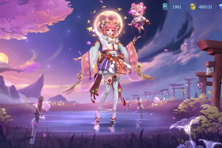 Angela Strings of fate Ilustrasi tips hemat dapatkan skin Kishin Densetsu. (Moonton/Mobile Legends)