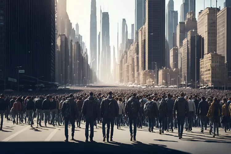 Ilustrasi Populasi Manusia -  5 Negara dengan Populasi Manusia Tertinggi di Dunia, Indonesia Peringkat Berapa? (Pixabay/TheDigitalArtist)