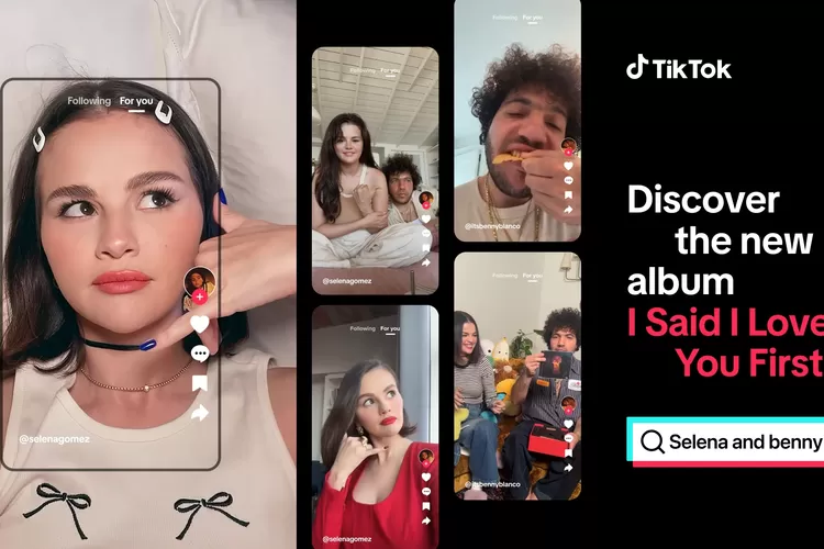 Konten Selena Gomez dan Benny Blanco Viral di TikTok hingga Pecah Rekor (newsroom.tiktok.com)