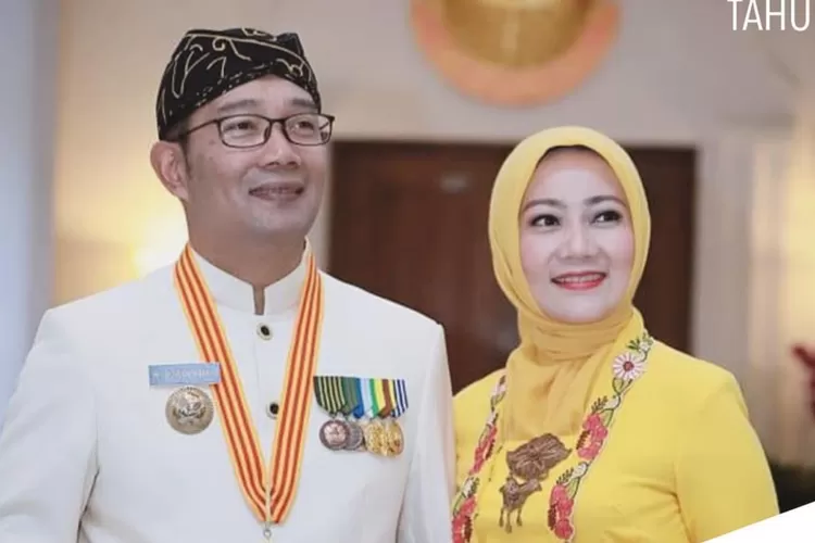 Ridwan Kamil dan Atalia Praratya. (Instagram.com/@ridwankamil)