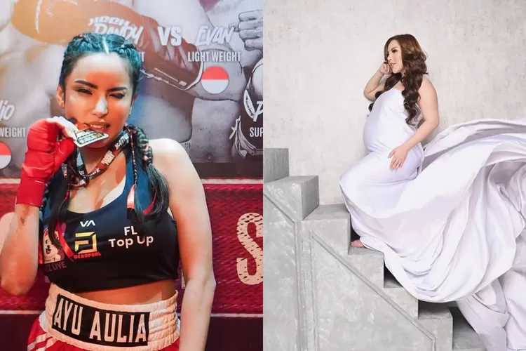 Ayu Aulia (kiri) dan Lisa Mariana berkonflik setelah isu dugaan perselingkuhan Ridwan Kamil mencuat. (Instagram.com/@ayuandiyantiaulia/@lisamarianaaa)