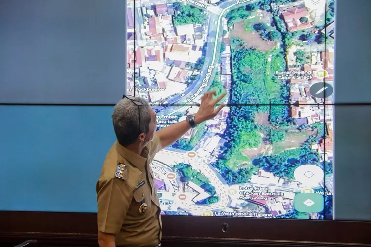 Mantap! Longsor Batutulis Kota Bogor Mulai Diperbaiki