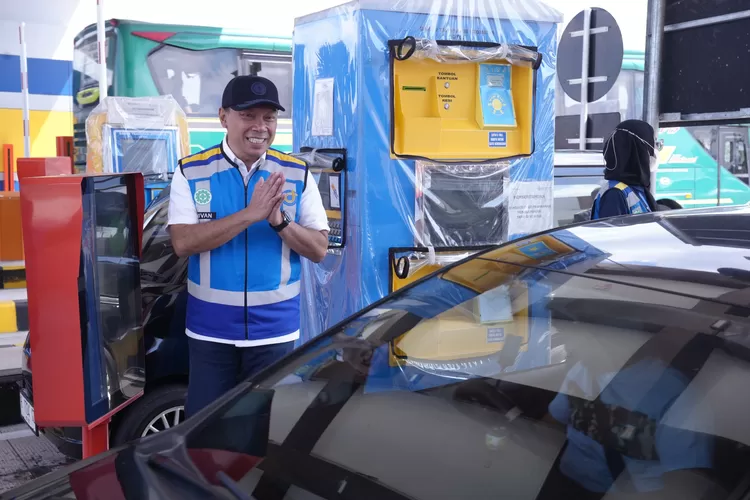Direktur Utama Jasa Marga Rivan Achmad Purwantono menyampaikan diskon tol 20% pada Juli ini.