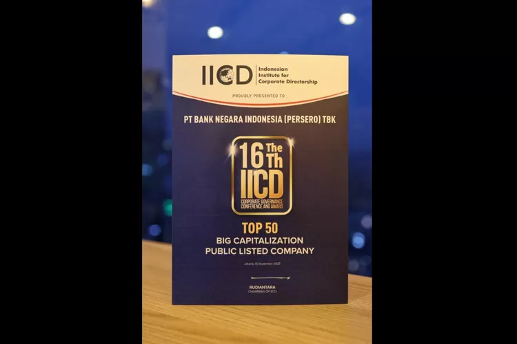 BNI berhasil meraih penghargaan tertinggi &ldquo;Leadership in Corporate Governance&rdquo; pada IICD Award 2025 berkat komitmen transparansi dan akuntabilitas.