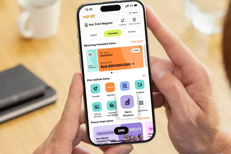 BNI Permudah Pengelolaan Dana Pensiun dengan Fitur Simponi di wondr, Cocok untuk Generasi Muda