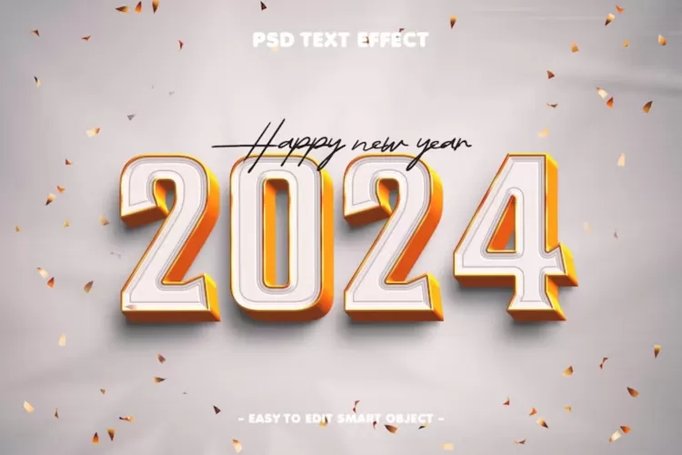 JAWBAN Balasan Ucapan Happy New Year 2024 Dalam Bahasa Inggris Serta   Desain Gambar Tema Tahun Baru 3702128315 