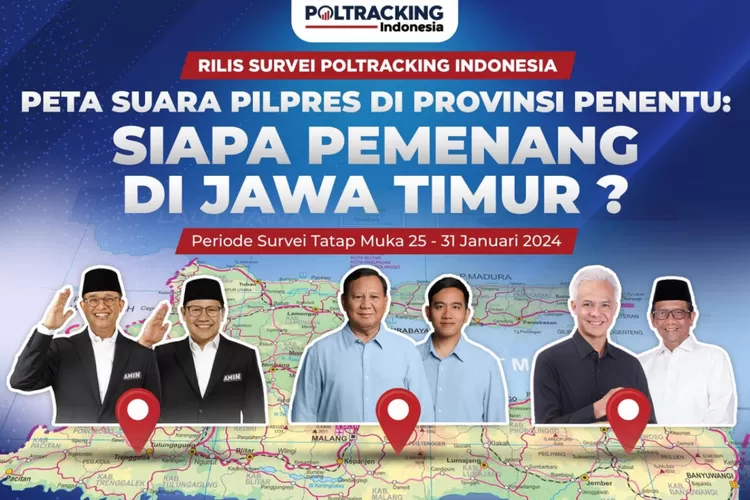 Hasil Survei Pilpres Terbaru Versi Poltracking Siapa Paling