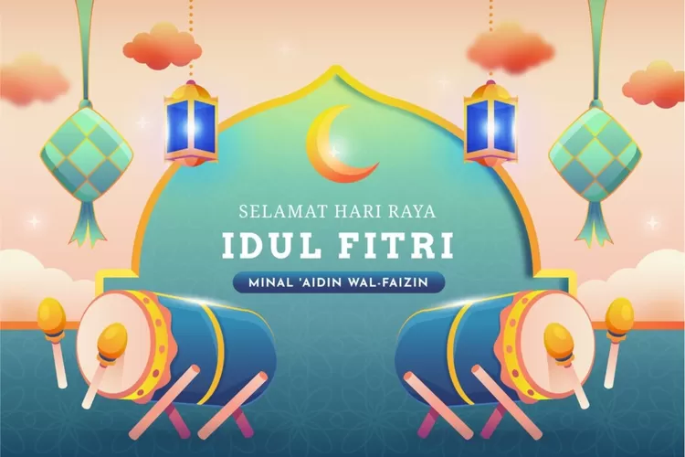 25 Balasan Ucapan Selamat Idul Fitri 2024, Jawaban Minal Aidin Wal ...