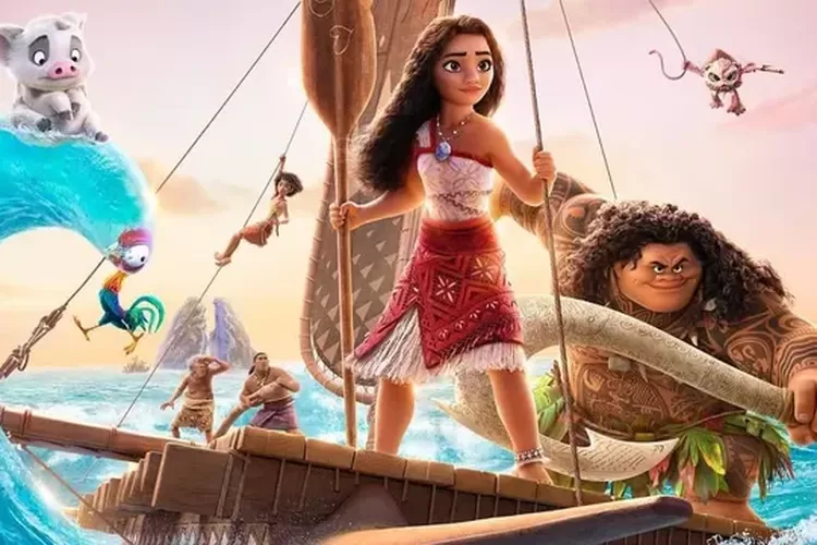 Film Moana 2 tayang di Bioskop.