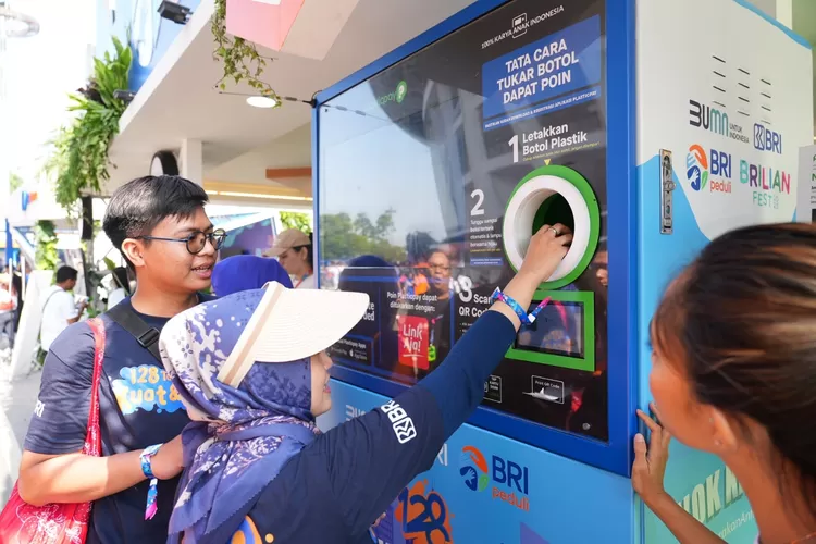 Rayakan HUT Ke-128 Di GBK, BRI Peduli Pilah &amp; Kelola 5,5 Ton Sampah 