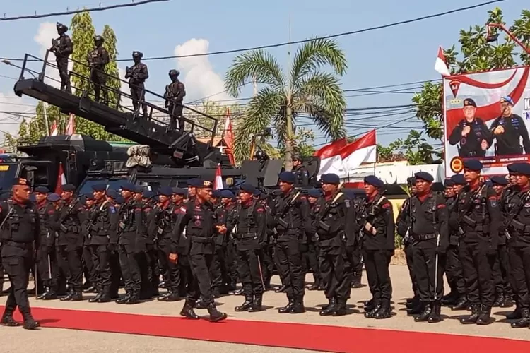 Rayakan HUT Ke-78 Korps Brimob! Kapolri: Waspada Kelompok Teroris Yang ...