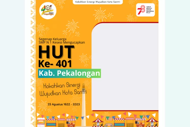 Link Twibbon Hari Jadi Pekalongan Ke Agustus Meriahkan