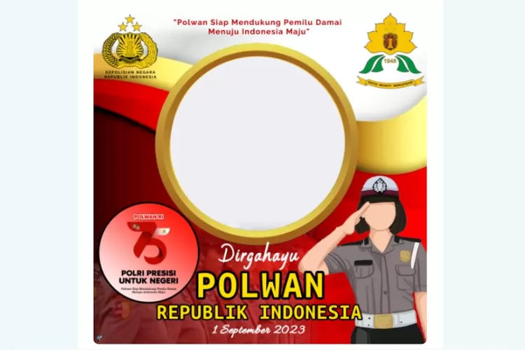 Segera Download 25 Twibbon Hari Polwan Ke 75 Pada 1 September 2023 Dan Bagikan Ucapan Selamat Ke 1039