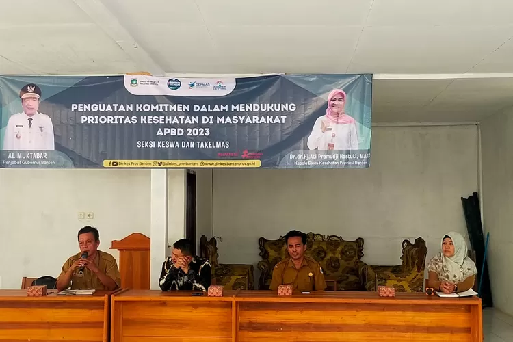 Komisi V DPRD Dan Dinkes Banten Sosialisasi Penguatan Komitmen Dalam ...