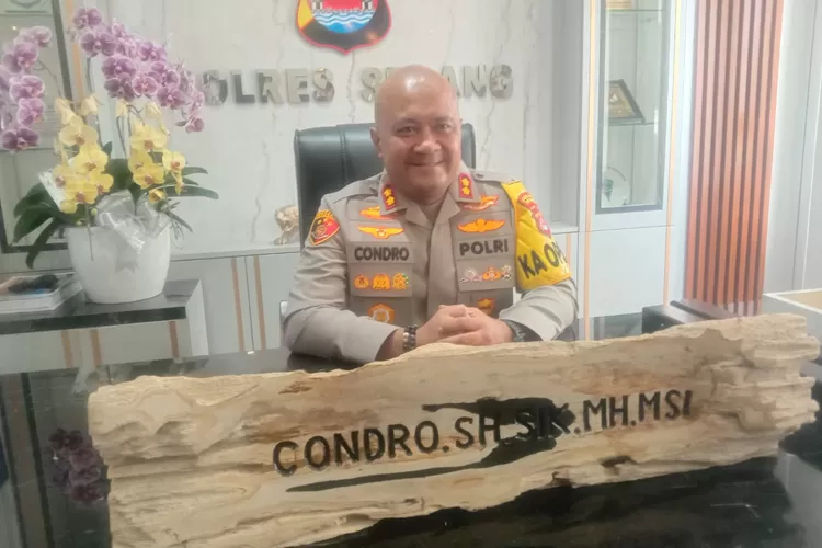 Kapolres Serang, AKBP Candra Sasongko. Foto: TOPMEDIA / Yono